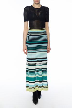 Striped ribbed skirt, zdjęcie 2 Striped ribbed skirt od Diesel Black Gold